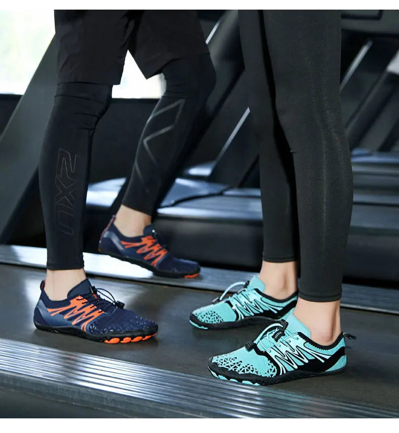 EOCENE pánske a dámske barefoot outdoorové športové aqua topánky, rýchloschnúce tenisky do vody na pláž, plávanie, fitness, brodenie, turistiku a cyklistiku