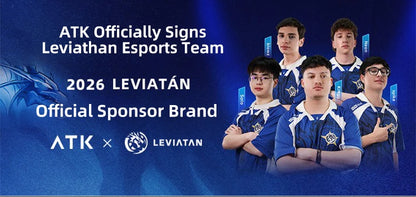 Bezprzewodowa mysz gamingowa ATK Dragonfly A9 Ultimate A9 Air PAW3950 ultralekka ergonomiczna mysz e-sportowa FPS dla graczy CSGO A9 Ultra