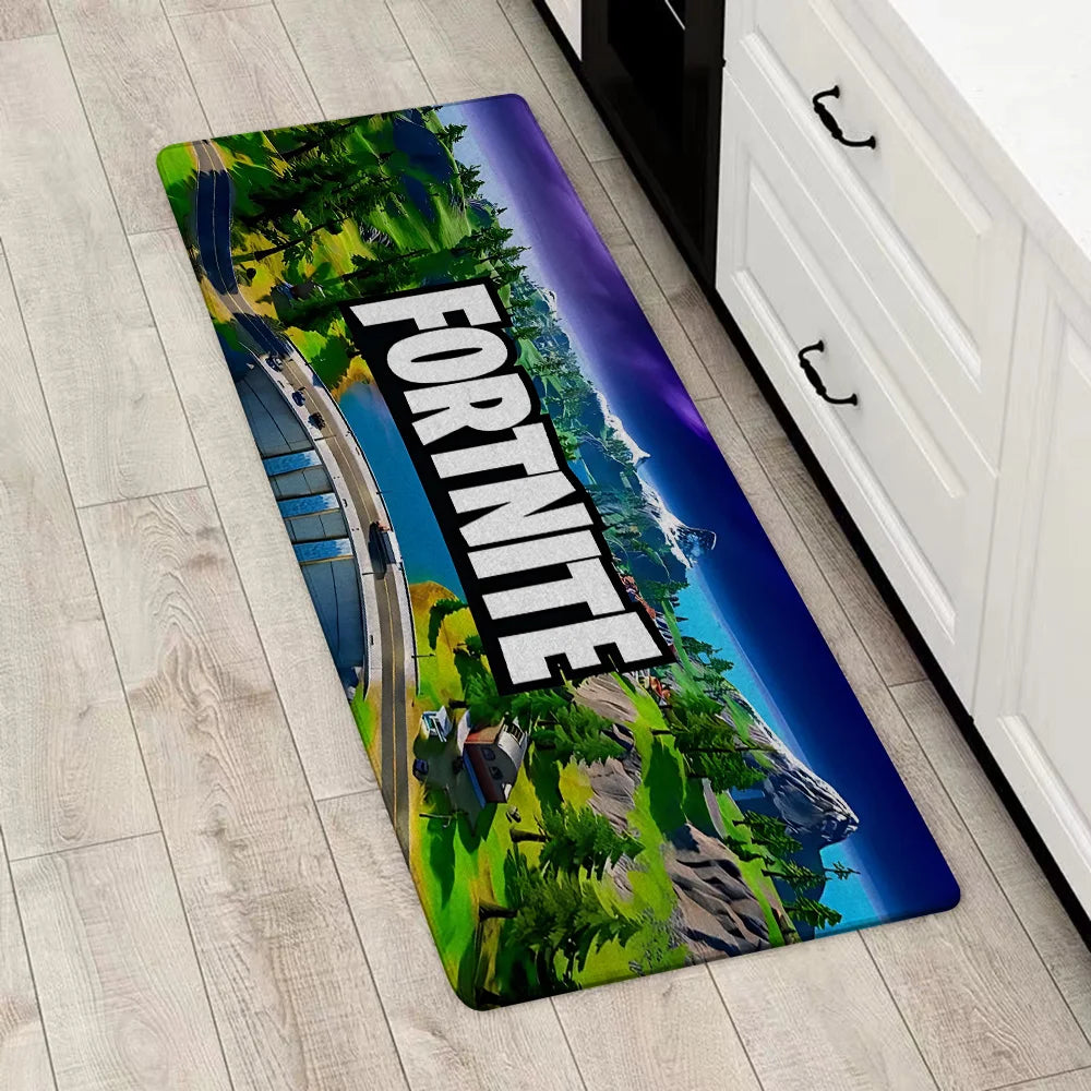 Entrance Hot Game Fortnites Front Door Doormat Non-slip Kitchen Rug Living Room Rugs Balcony Bathroom Foot Mat Floor Mats Carpet