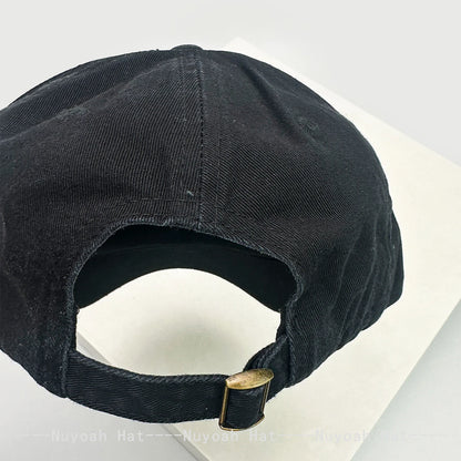 New Unisex Broken Style Bull's-eye Cross Embroidery Baseball Hats Sunshade Personal Versatile Peaked Caps Street Fashion Hip Hop