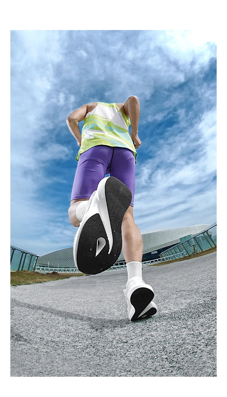 Zapatillas de running nuevas con placa de carbono para maratón, deportivas para hombre, transpirables, ligeras, cómodas para mujer, antideslizantes, casuales y atléticas