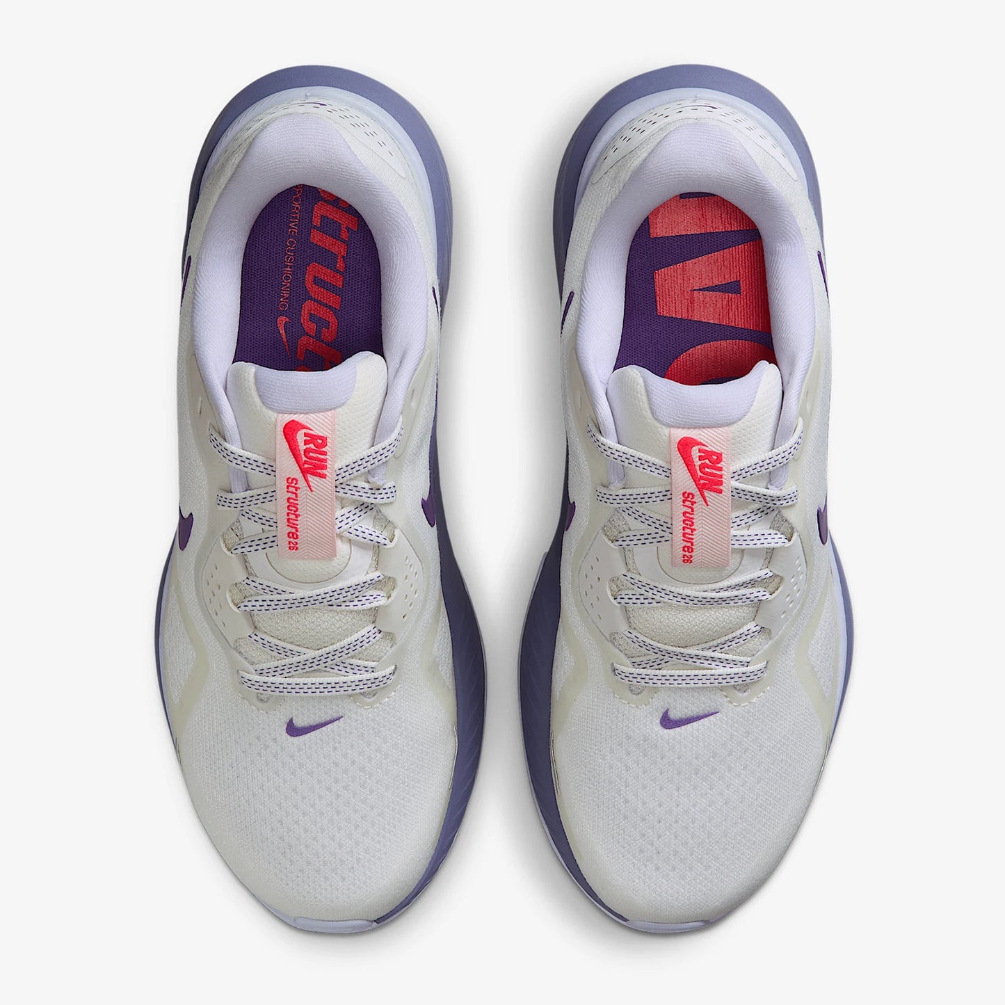 Zapatillas de running Nike Authentic Structure 26 para mujer, amortiguadoras y transpirables, HJ1101-102