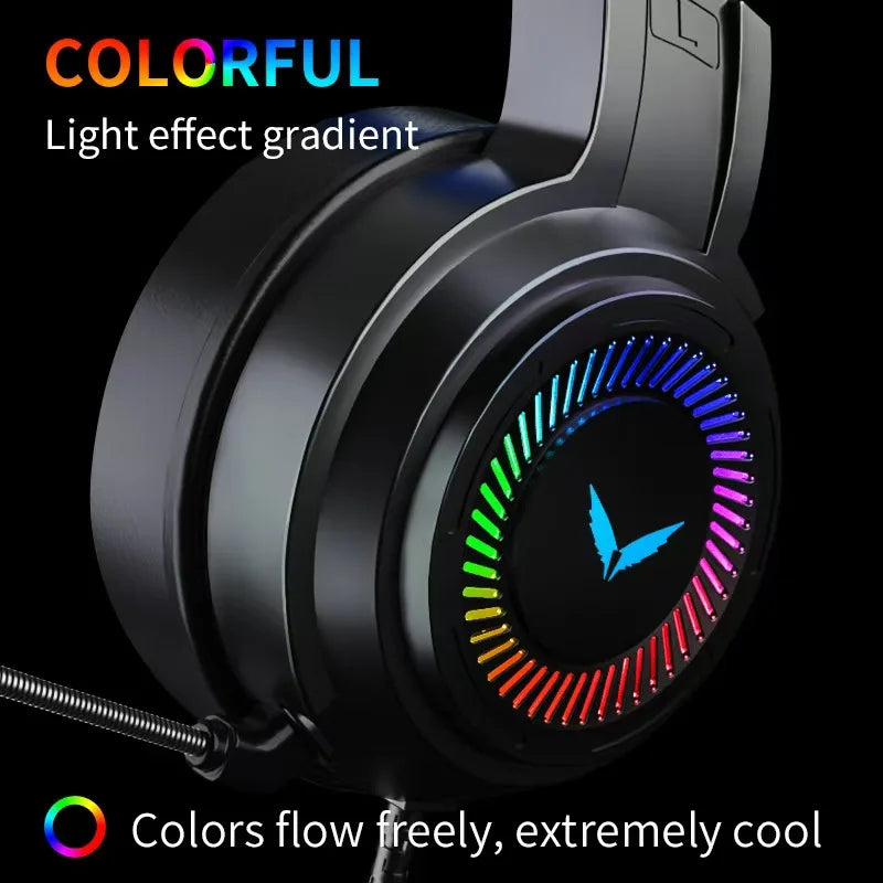G58 gaming headset gaming wired 7.1 channel PUBG headset computer laptop headset