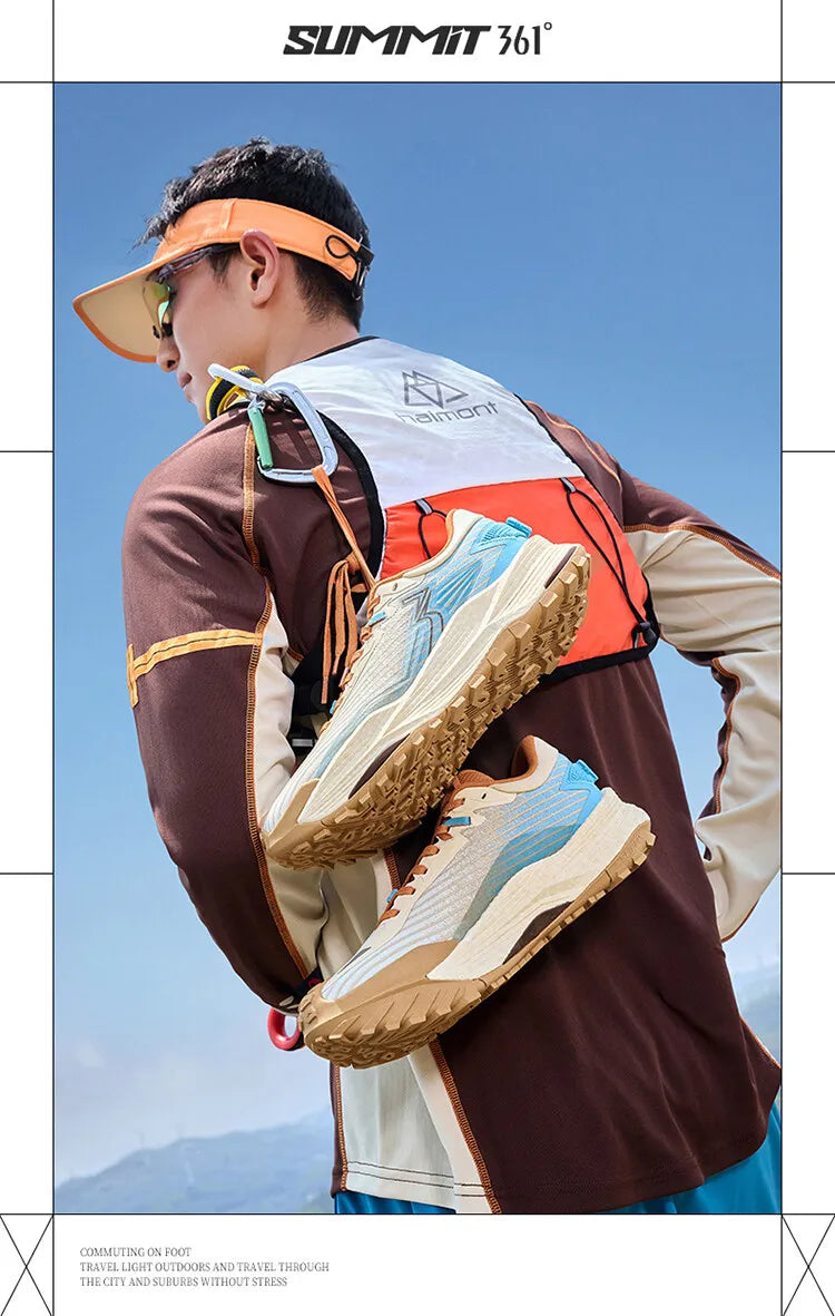 361 Degrees WUXIA 2 löparskor lätta ventilerande dämpande halkfria mjuka mångsidiga sneakers för utomhusvandring herr 672542201
