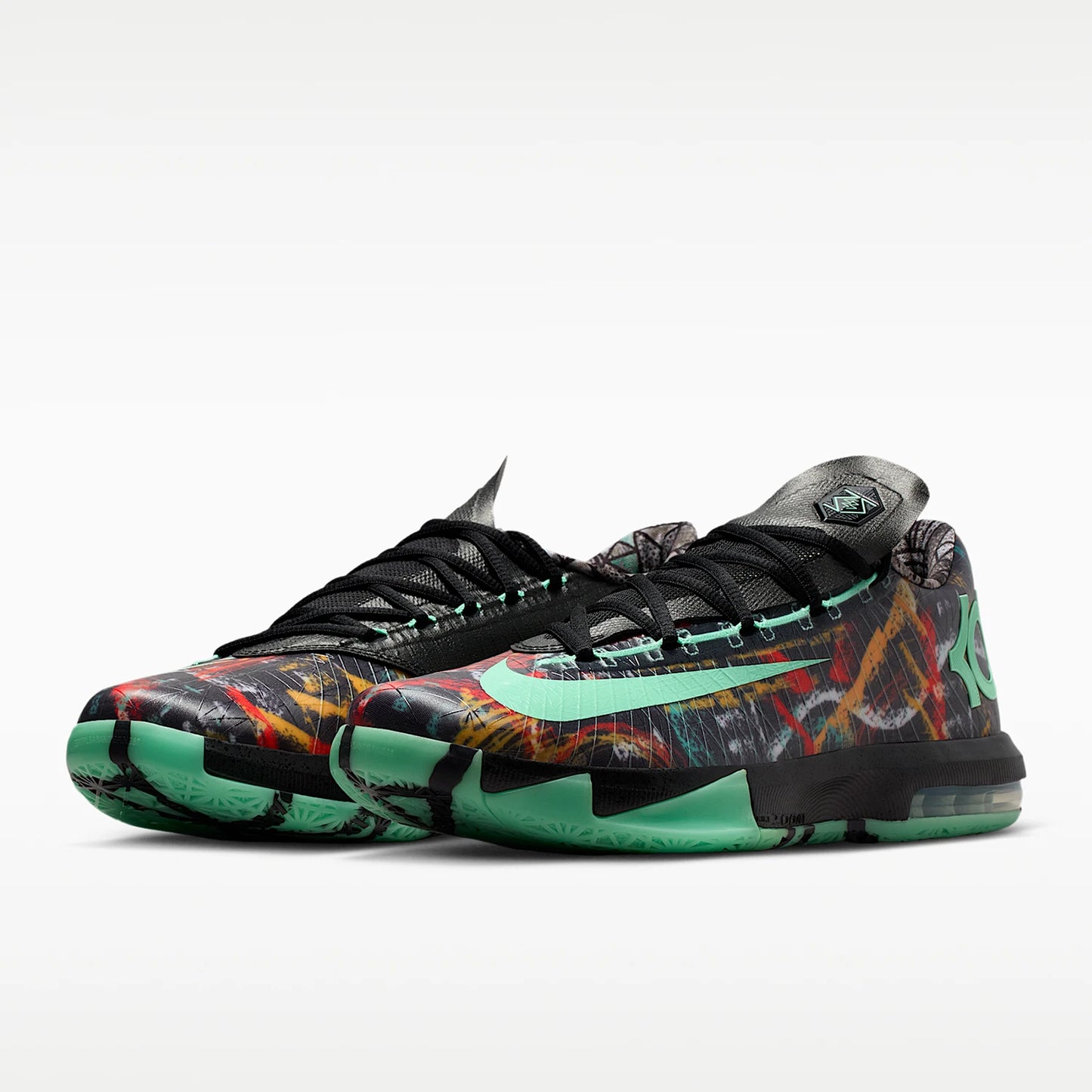Nike Authentic Zoom KD 6 — Sapatilhas de Basquetebol Retro Tendência para Homem FQ8356-900