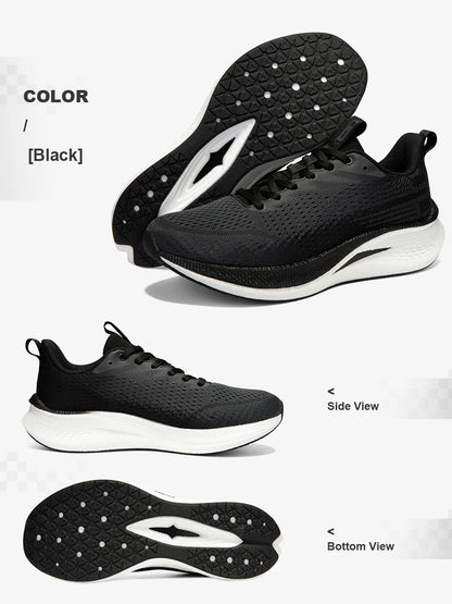 Baasploa løbesko til mænd, professionelle træningssko til kvinder, med kulfiberplade, åndbare sneakers i mesh, lette unisex-sportssko til mænd