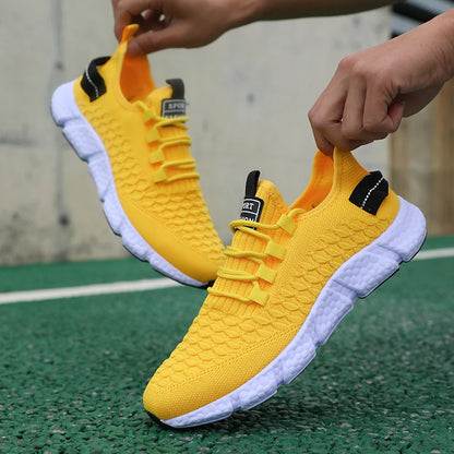 Trendy sportovní móda Pánské tenisky Prodyšné lehké běžecké boty Nové pánské a dámské ležérní tenisky na chůzi Tenis Feminino