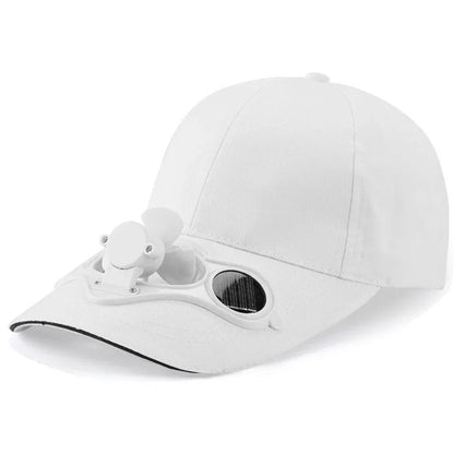 cap with fan Summer USB Charging Cooling Fan Baseball Cap Outdoor Golf Sunscreen 2 Speed Adjustable Peaked Hat Hiking cap fan