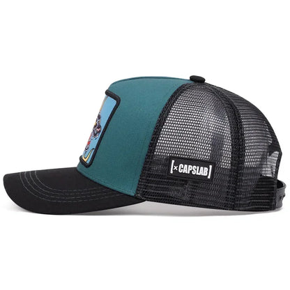 New High Quality Outdoor Sport Black Panther Baseball Cap Spring And Summer Embroidered Adjustable Unisex Hip Hop Dad Mesh Hat