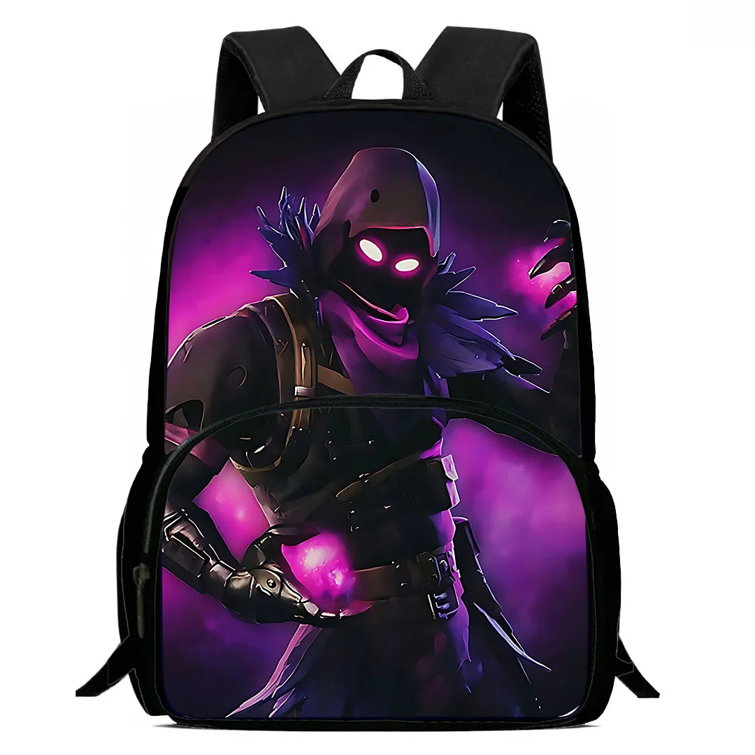 Hot Game Design Child Backpacks Shoulder Bag Pencil Case F-FortniteS Pupil Large Capacity School Bags for Boys Girls Best Gift