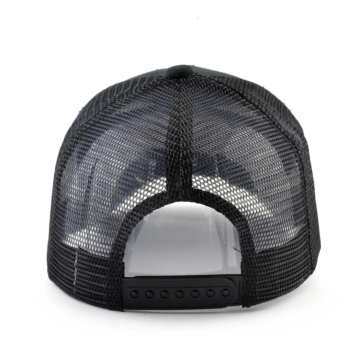 Gorras trucker de moda con parche bordado de cabra, snapback para las cuatro estaciones, gorra de béisbol para hombre y mujer con visera ajustable