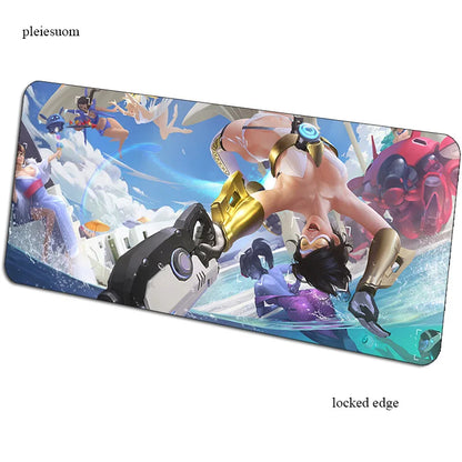 Overwatch podloga za miš s HD printom, gaming podloga za miš, igra, 900x400x3mm, podloga za miš za gamere, računalni stol, najpovoljnija podloga, notebook mousemat, PC