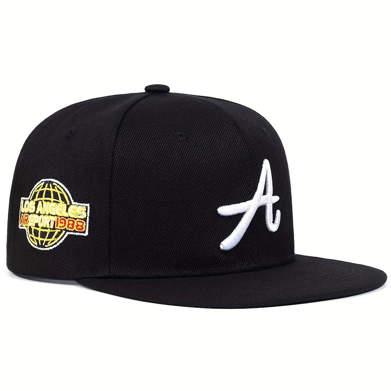 Unisex Gothic Letter Embroidery Hip-hop Hats Outdoor Adjustable Casual Baseball Caps Sunscreen Hat Sports Golf Cap