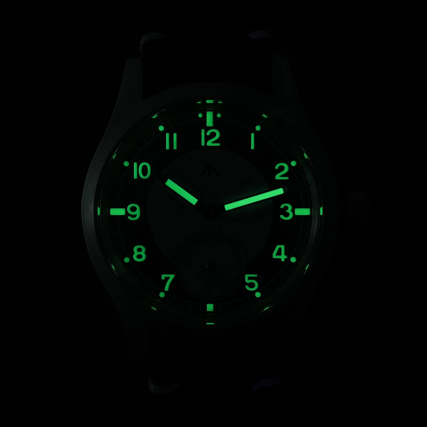 Militado V2 Version Military D12 Watch 36mm AR Sapphire Quartz Movement Watches Waterproof Sub-second Stainless Steel Wristwatch