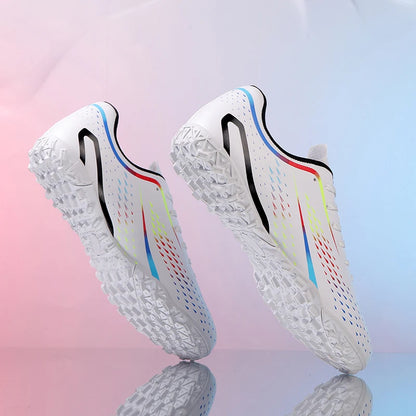 New Men Soccer Shoes High-top Futsal High-quality Cleats Grass Non-Slip Football Boots Match Sneakers Indoor Hot-selling FG/TF