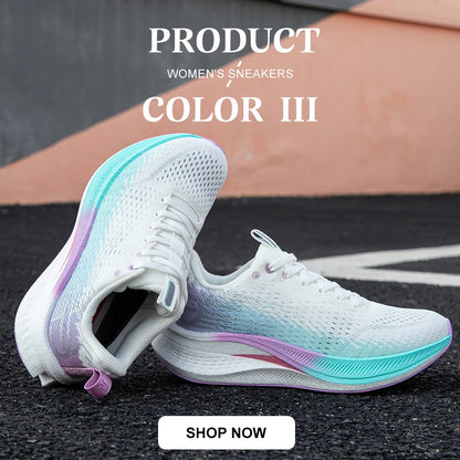 Baasploa løbesko til mænd, professionelle træningssko til kvinder, med kulfiberplade, åndbare sneakers i mesh, lette unisex-sportssko til mænd