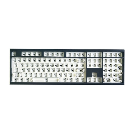GMK108 Mechanical Keyboard Kit Hot-swappable Bluetooth 2.4G Wireless RGB Backlit Gasket Structure Support for VIA/QMK