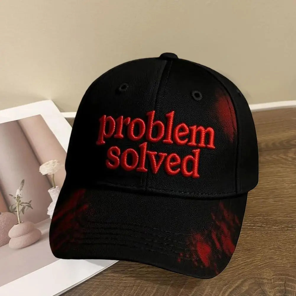 Halloween Theme Embroidery Problem Solved Bloody Hat Horror Baseball Suitable For Halloween Party Cosplay Props Gifts