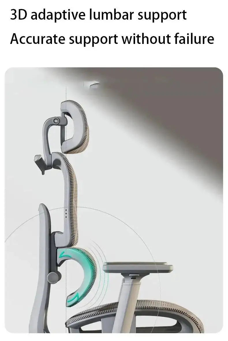 Support, Electronic Gaming Seat Computer Chair Back Adjustable Ergonomic Free Delivery Sedia Office Chair Wheelchair Furniture
