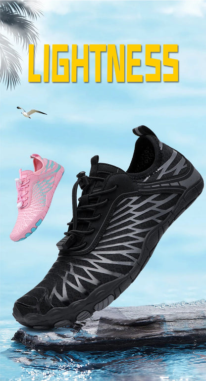 Męskie buty do wody, damskie buty plażowe do chodzenia boso, buty wodne, szybkoschnące buty do pływania, brodzenia i sportów wodnych, buty do wiosłowania, wędkowania i surfowania