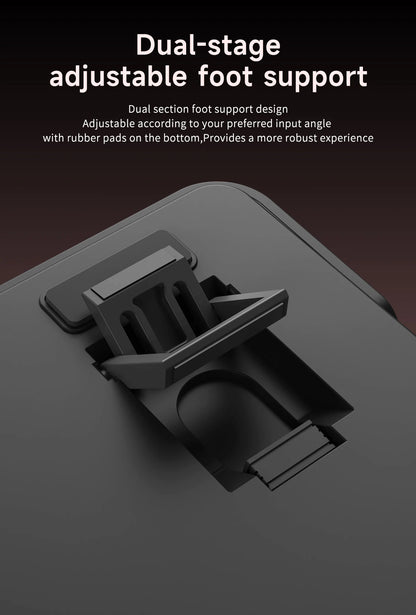 AJAZZ AK820 MAX PLUS Tri-mode TFT Screen Gaming Keyboard 8000mAH dual system hot swap FR4/PC Plate Volume Knob