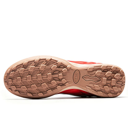 Chaussures de football TF pour adultes, semelle extérieure en caoutchouc flexible, tige en PU souple, chaussures pratiques pour l'entraînement quotidien de football.