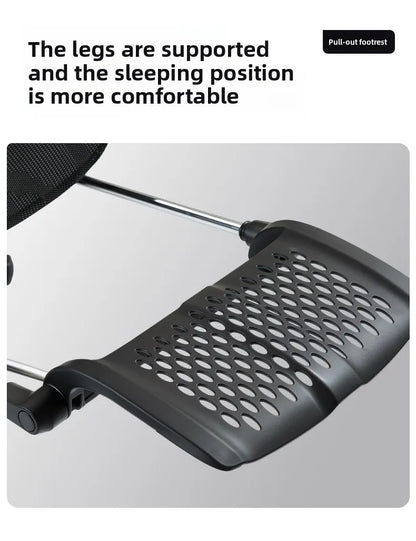 Преносим минималистичен ергономичен стол с 10D подлакътник, компютърен стол, офис стол, стол за учене, геймърски стол Gravity, здрав и издръжлив