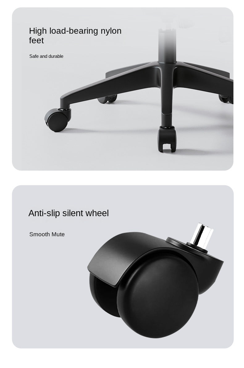 UVR Computer Gaming Chair Mesh Staff Chair Ergonomic Design Backrest Can Recline Old Bench Sedentary Comfort Office Chair