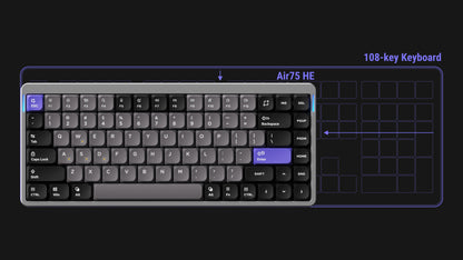NuPhy Air75 HE Magnetic Switch Gaming Keyboard